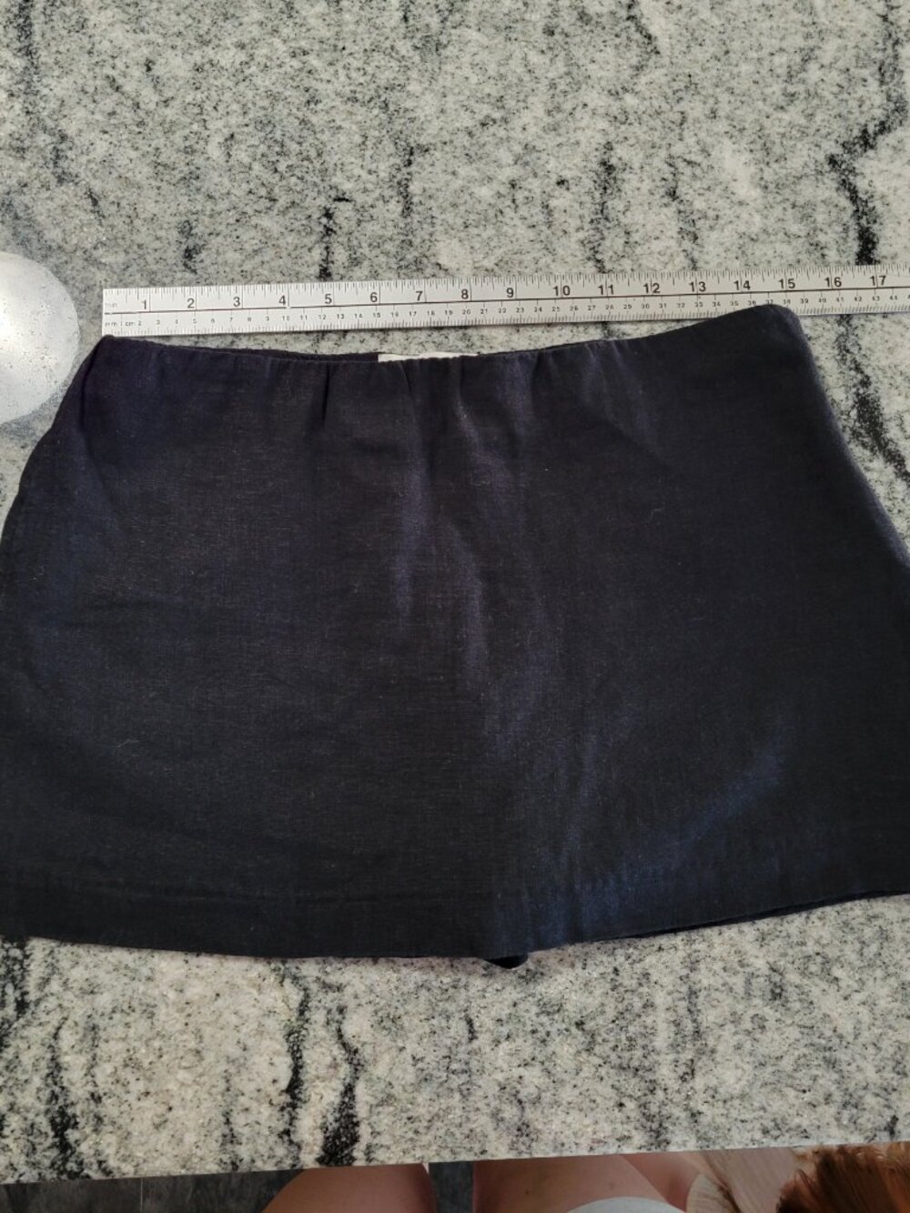 Linen Mini Skort - Picture 4 of 6